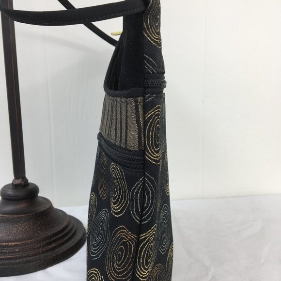 Danny K Beverly Hills,CA Tapestry Adjustable Crossbody Purse EXCELLENT Condition - Picture 4 of 15
